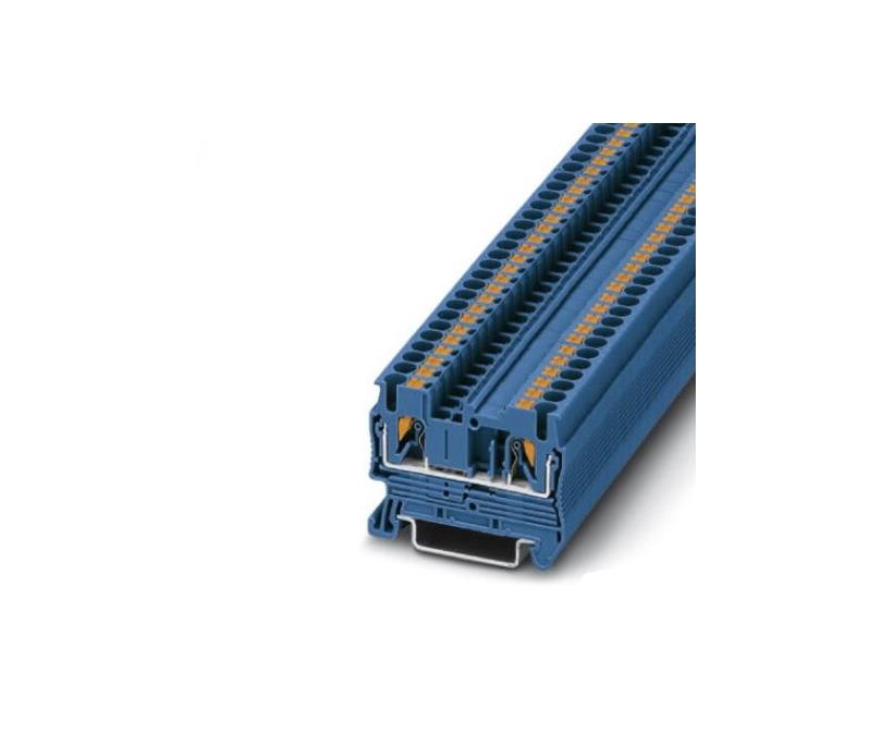 Feed-through terminal block, Push in, 0.14 mm² - 4 mm², blue PT 2,5 BU 3209523
